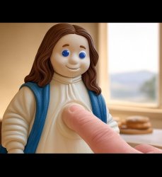 Pillsbury Jesus Meme Template