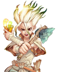 dr stone Meme Template