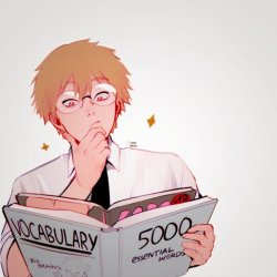 Denji reading Meme Template