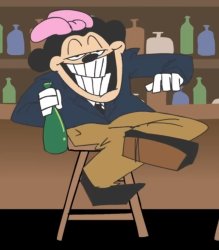 (Mokey’s Show) Momi in a suit Meme Template