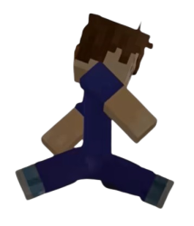 minecraft player Meme Template