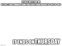 vote Meme Template