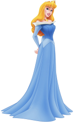 Aurora Briar Rose in her Blue Dress Meme Template