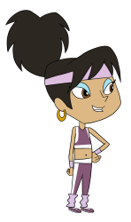 Atomic Betty Penelope Track Run PNG Meme Template