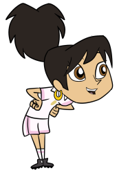 Atomic Betty Penelope Soccer Player PNG Meme Template