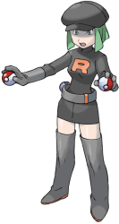 Team Rocket Grunt (Female) Meme Template