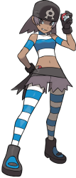 Team Aqua Grunt (Female) Meme Template
