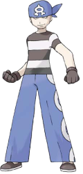 Team Aqua Grunt 2 (Male) Meme Template