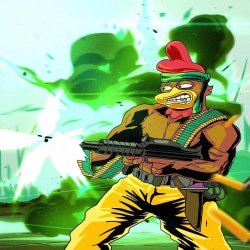 COQINU rambo Meme Template