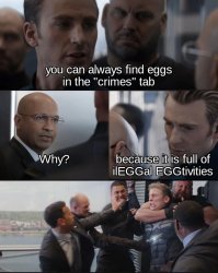 Torn egghunt Meme Template