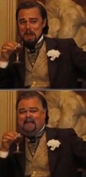 Young Leo and Old Leo Meme Template