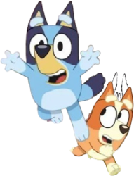 bingo bluey Meme Template