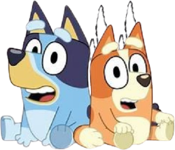 bingo bluey Meme Template