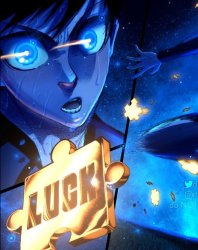 luck panel blue lock Meme Template