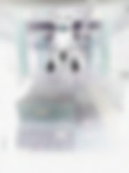 Inverted cartoon cat blurry Meme Template