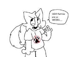 literally every anti furry Meme Template
