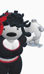 Claire and Baymax Meme Template
