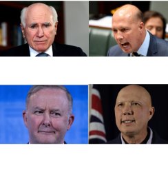 Peter Dutton only takes orders from Albo Meme Template