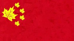 canada flag china maple leaf Meme Template