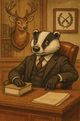 Badger Meme Template