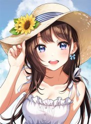 Happy Anime Girl Meme Template