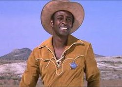 Blazing Saddles Black Sheriff Meme Template