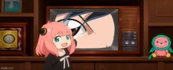 anya likes towa Meme Template