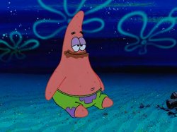 Patrick face chocolate Meme Template