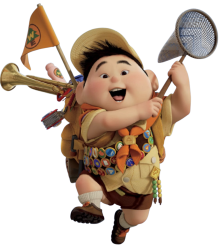 PNG Russell - Up - Disney Pixar Meme Template