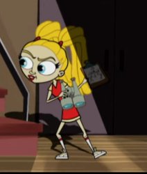 Blonde Pigtails Girl Meme Template