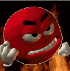 red angry moji Meme Template