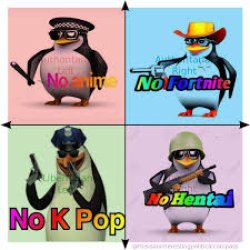 Penguin political compass Meme Template
