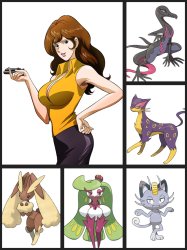 fujiko's pokemon Meme Template
