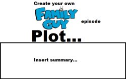 Family Guy Episode Concept Meme Template