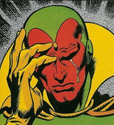 Vision crying Meme Template