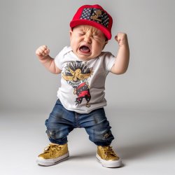 MAGA Baby Meme Template