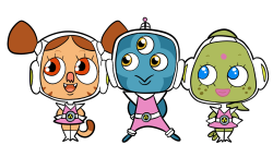 Atomic Betty Junior Galactic Guardians PNG Meme Template