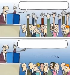 Who? But? Meme Template