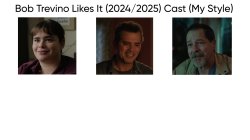 Bob Trevino Likes It (2024/2025) Cast (My Style) Meme Template