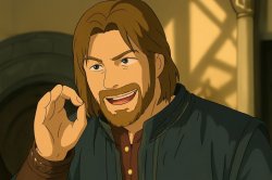 One does not simply Ghibli Meme Template