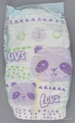 Panda Bear Luvs Diaper Meme Template