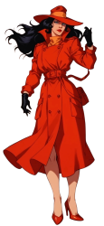 PNG En busca de Carmen Sandiego Meme Template