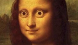 Shocked Monalisa Meme Template