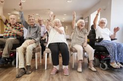retirement home Meme Template