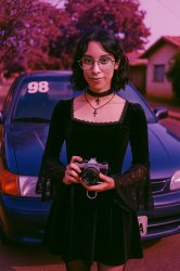 Camera girl Meme Template