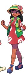Lilo Pelekai in Pokemon Style Meme Template