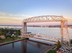 Duluth LIft Bridge Meme Template
