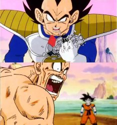 It's over 9000! What, 9000!? Meme Template