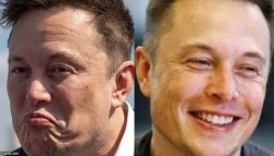 sad happy elon Meme Template