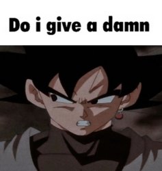 Do i give a damn Meme Template